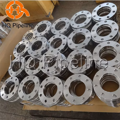 Forged Carbon Stainless Steel Welding Neck Blind Slip on Plate Socket RF FF Pipe Flanges