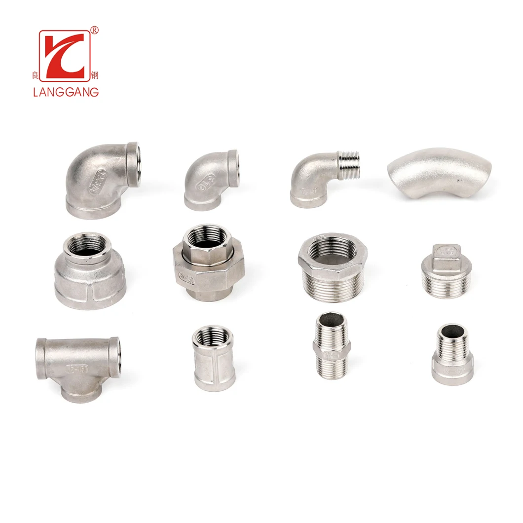 Hot Sale Stainless Steel Inox Elbow Pipe Fitting Thread Bsp NPT