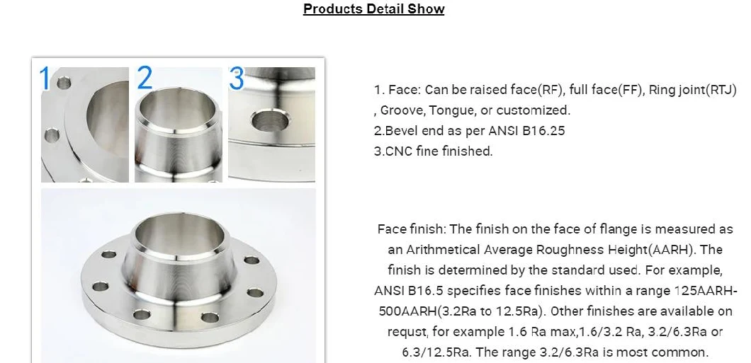 Pipe Fitting Stainless Steel ANSI CS A105 150lbs Anchor Flange Forged Slip-on Weld Neck Flange