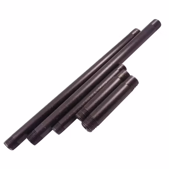 Заводская цена Ss201 SS304 SS316 Sch40 Sch80 Bsp DIN NPT Резьбовой фитинг для труб из нержавеющей стали Ниппель для труб Соединитель для шланга Ниппель для шланга Резьбовой ниппель для трубы